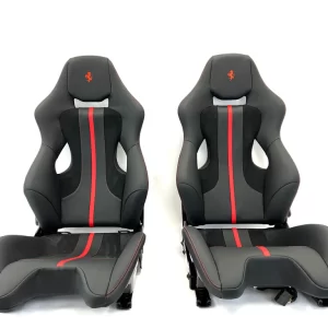 FERRARI 488 PISTA/ 812/ F8 GOLDRAKE CARBON SEAT RED AND BLACK