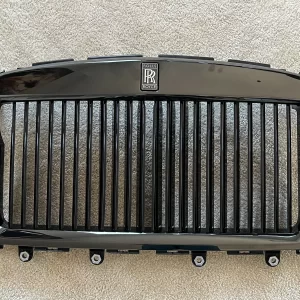 rolls-royce-cullinan-black-badge-grill-front-radiator-grille-genuine-oem-rare