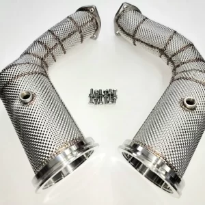 LAMBORGHINI URUS 4.0 LITRE HIGH FLOW RACE DOWNPIPES WITH HEAT SHIELD 2018+